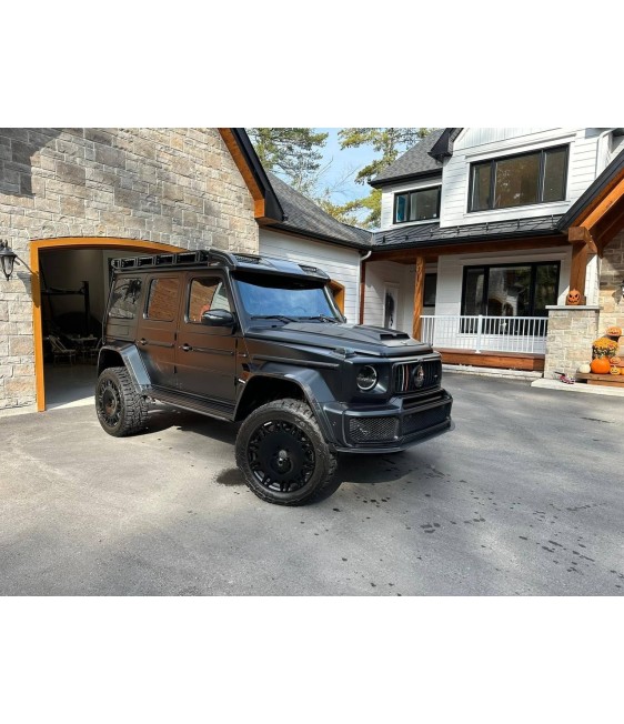 Mercedes-Benz Carbon fiber front roof spoiler with LEDs W463A 4x4 styl Mercedes-Benz Carbon fiber front roof spoiler with LEDs W463A 4x4 styl