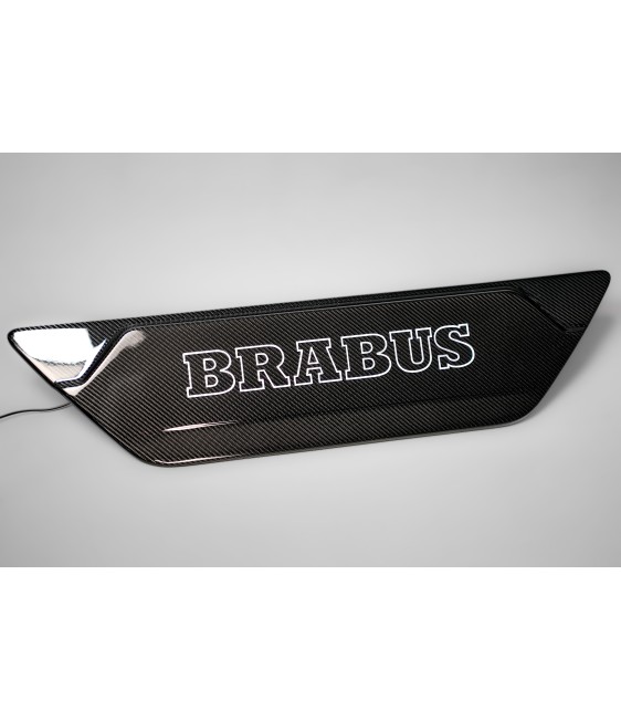LED de carbono BRABUS LOGO accesorio puerta trasera para Mercedes W463A