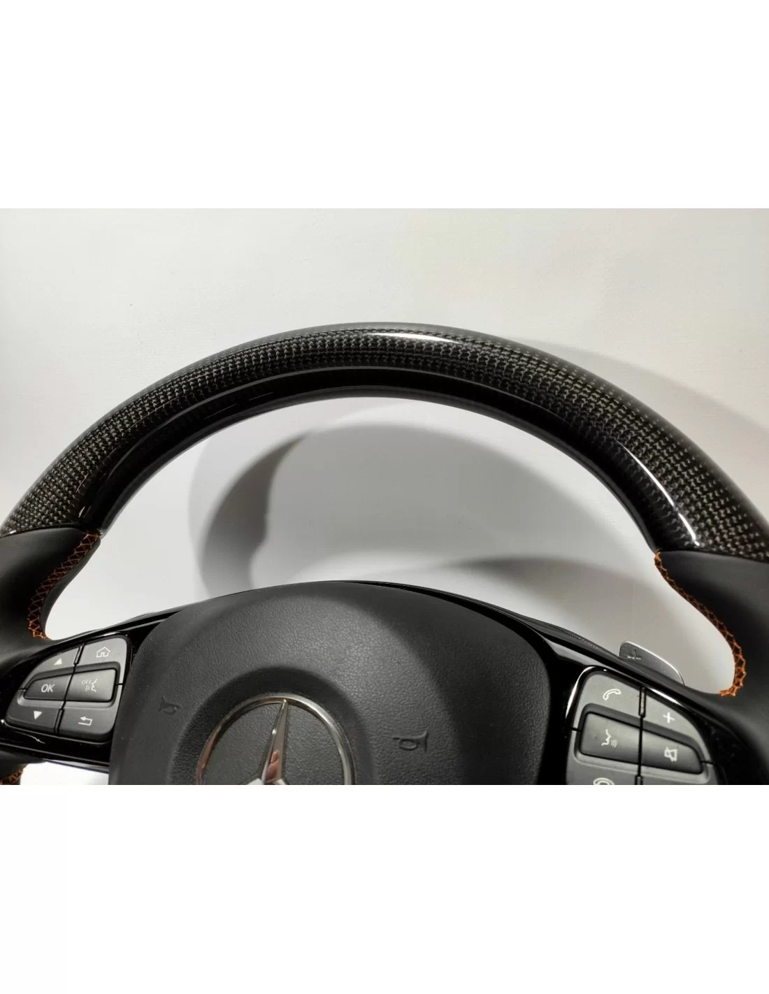 - Steering Wheels - Mercedes-Benz GLE GLC GLS C CLA W205 W166 X166 Kierownica ze skóry węglowej - 5 - Mercedes-Benz GLE GLC GLS - Steering Wheels - Mercedes-Benz GLE GLC GLS C CLA W205 W166 X166 Kierownica ze skóry węglowej - 5 - Mercedes-Benz GLE GLC GLS