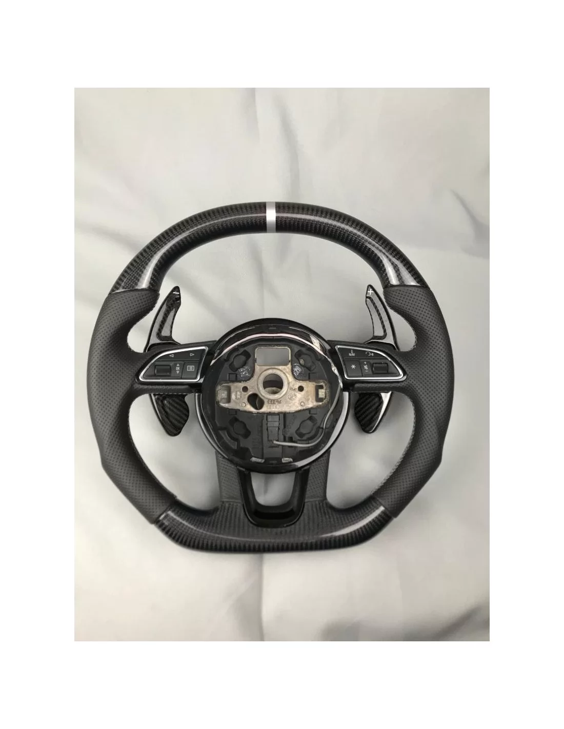 - Steering Wheels - Audi Q5 SQ5 Q7 A1 A3 SQ7 Steering Wheel Carbon Leather - 1 - Discover Audi Q5 SQ5 Q7 A1 A3 SQ7 Steering Whe - Steering Wheels - Audi Q5 SQ5 Q7 A1 A3 SQ7 Steering Wheel Carbon Leather - 1 - Discover Audi Q5 SQ5 Q7 A1 A3 SQ7 Steering Whe