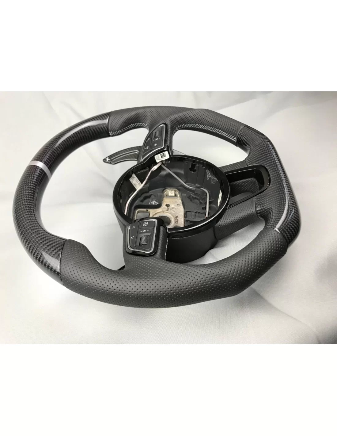  - Steering Wheels - Audi Q5 SQ5 Q7 A1 A3 SQ7 Кермо з карбонової шкіри - 5 - Відкрийте для себе Audi Q5 SQ5 Q7 A1 A3 SQ7 Рульове