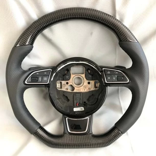  - Steering Wheels - Audi A6 A7 A8 kierownica skóra węglowa - 1 - Audi A6 A7 A8 kierownica skóra węglowa