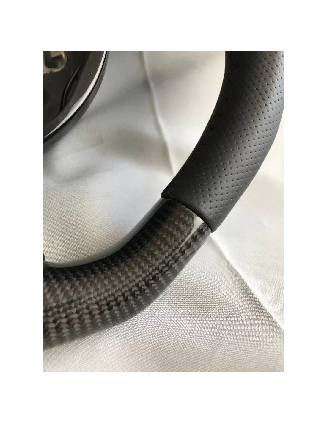  - Steering Wheels - Audi A6 A7 A8 Steering Wheel Carbon Leather - 5 - Shop Audi A6 A7 A8 Steering Wheel Carbon Leather at Tunev