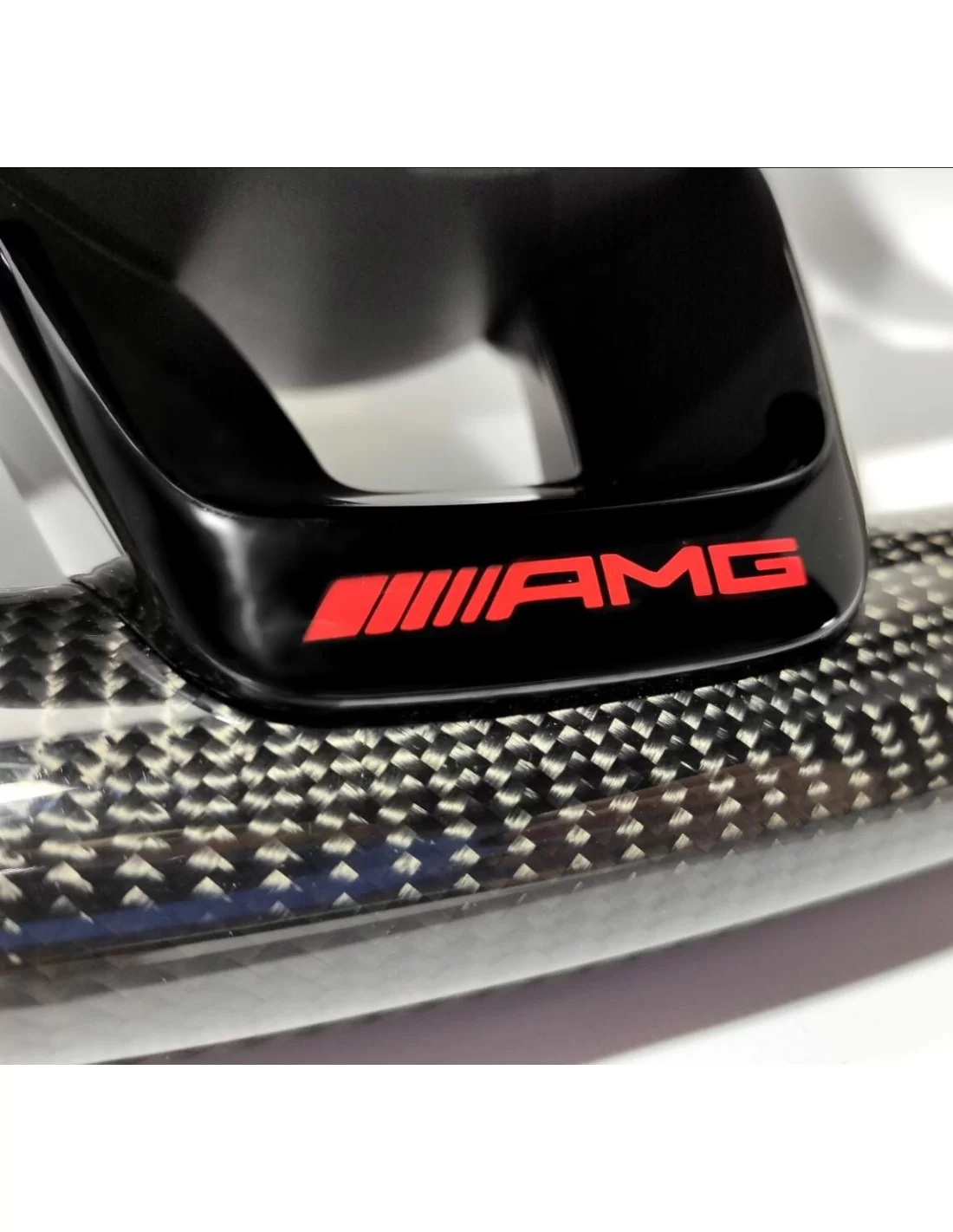  - Steering Wheels - Mercedes-Benz GLE GLC GLS C CLA W205 W166 X166 Stuur Carbon Leder - 8 - Verfraai uw Mercedes-Benz met het G