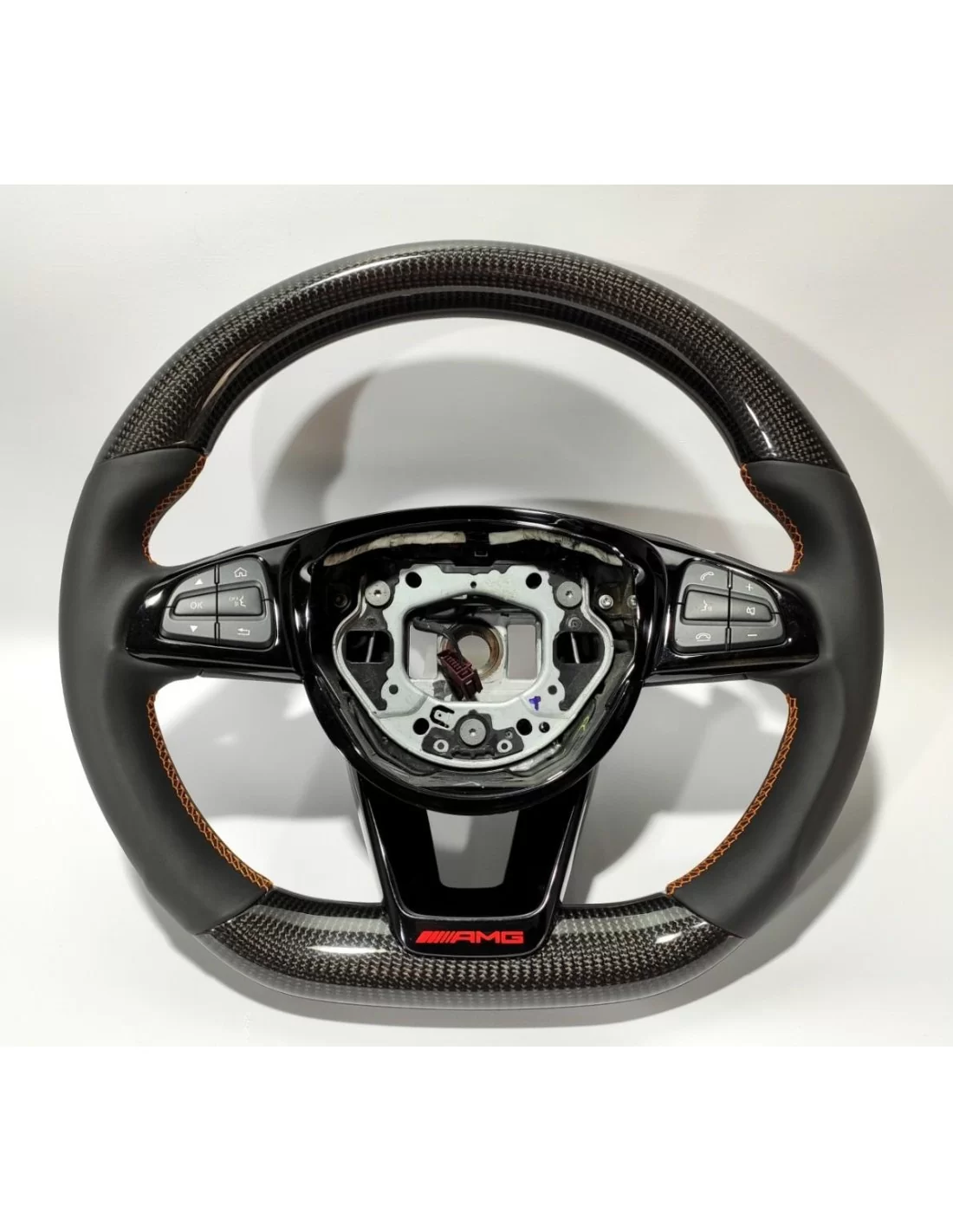- Steering Wheels - Mercedes-Benz GLE GLC GLS C CLA W205 W166 X166 Kierownica ze skóry węglowej - 9 - Mercedes-Benz GLE GLC GLS - Steering Wheels - Mercedes-Benz GLE GLC GLS C CLA W205 W166 X166 Kierownica ze skóry węglowej - 9 - Mercedes-Benz GLE GLC GLS