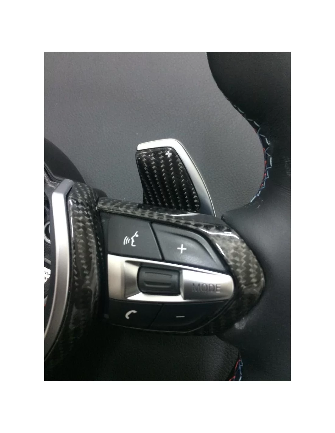  - Volante - BMW F30 F31 F32 F35 F15 X5 F16 X6 F20 Volante in pelle di carbonio - 4 - Elevate la vostra esperienza di guida con 