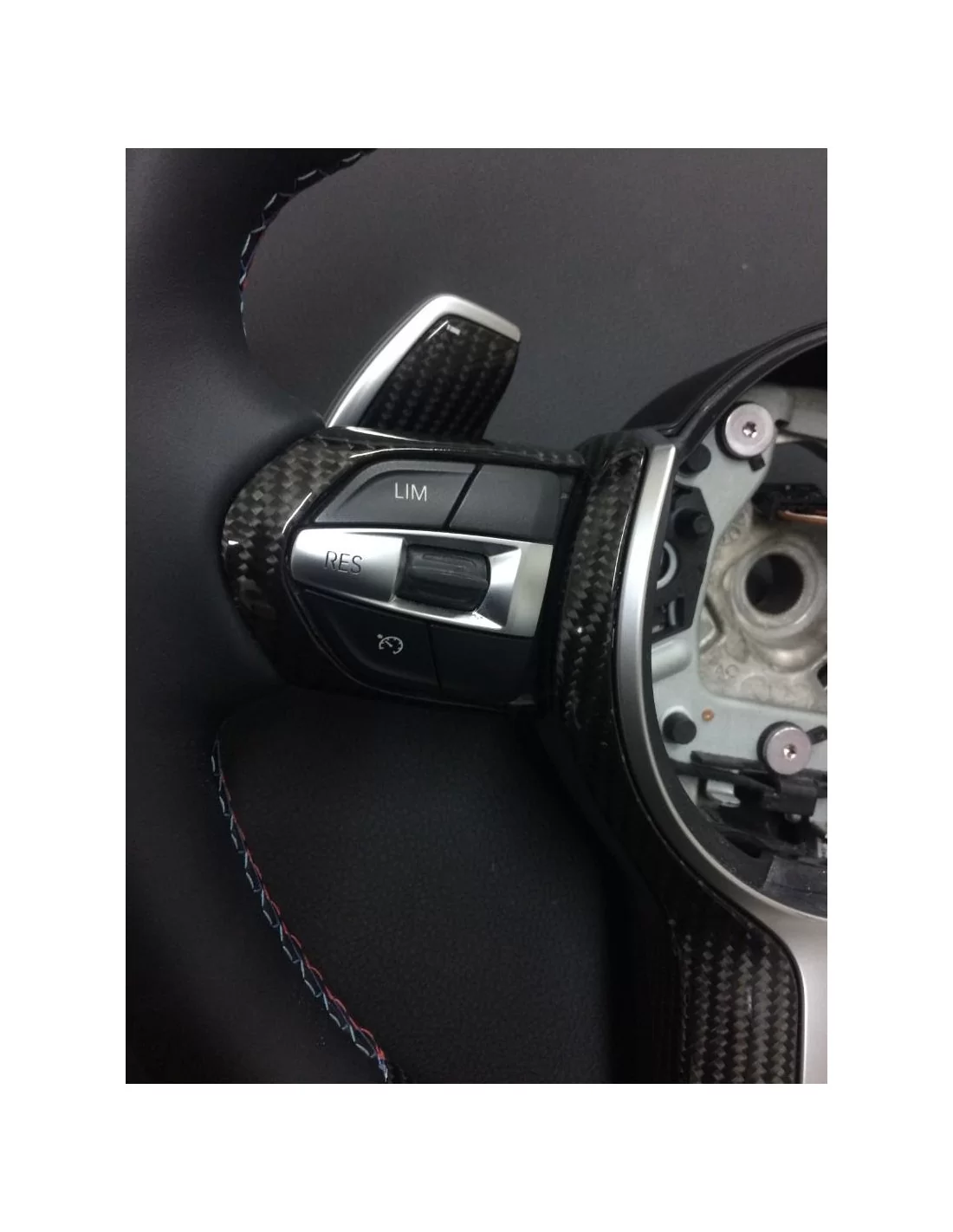  - Volante - BMW F30 F31 F32 F35 F15 X5 F16 X6 F20 Volante in pelle di carbonio - 5 - Elevate la vostra esperienza di guida con 