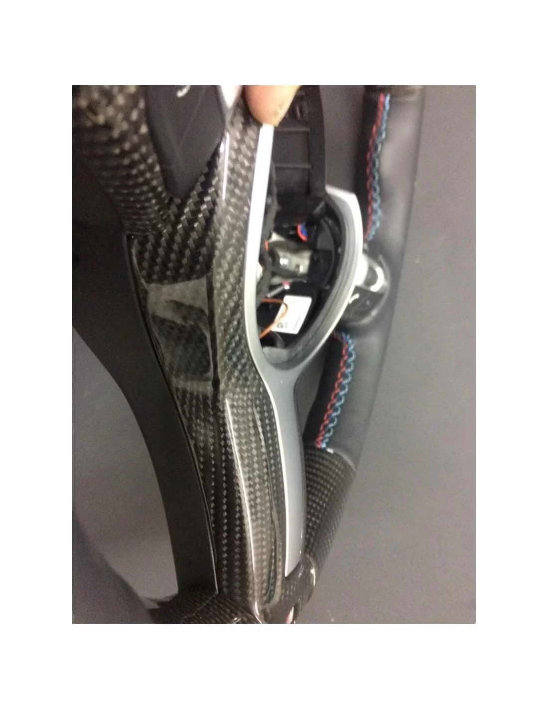  - Volante - BMW F30 F31 F32 F35 F15 X5 F16 X6 F20 Volante in pelle di carbonio - 7 - Elevate la vostra esperienza di guida con 
