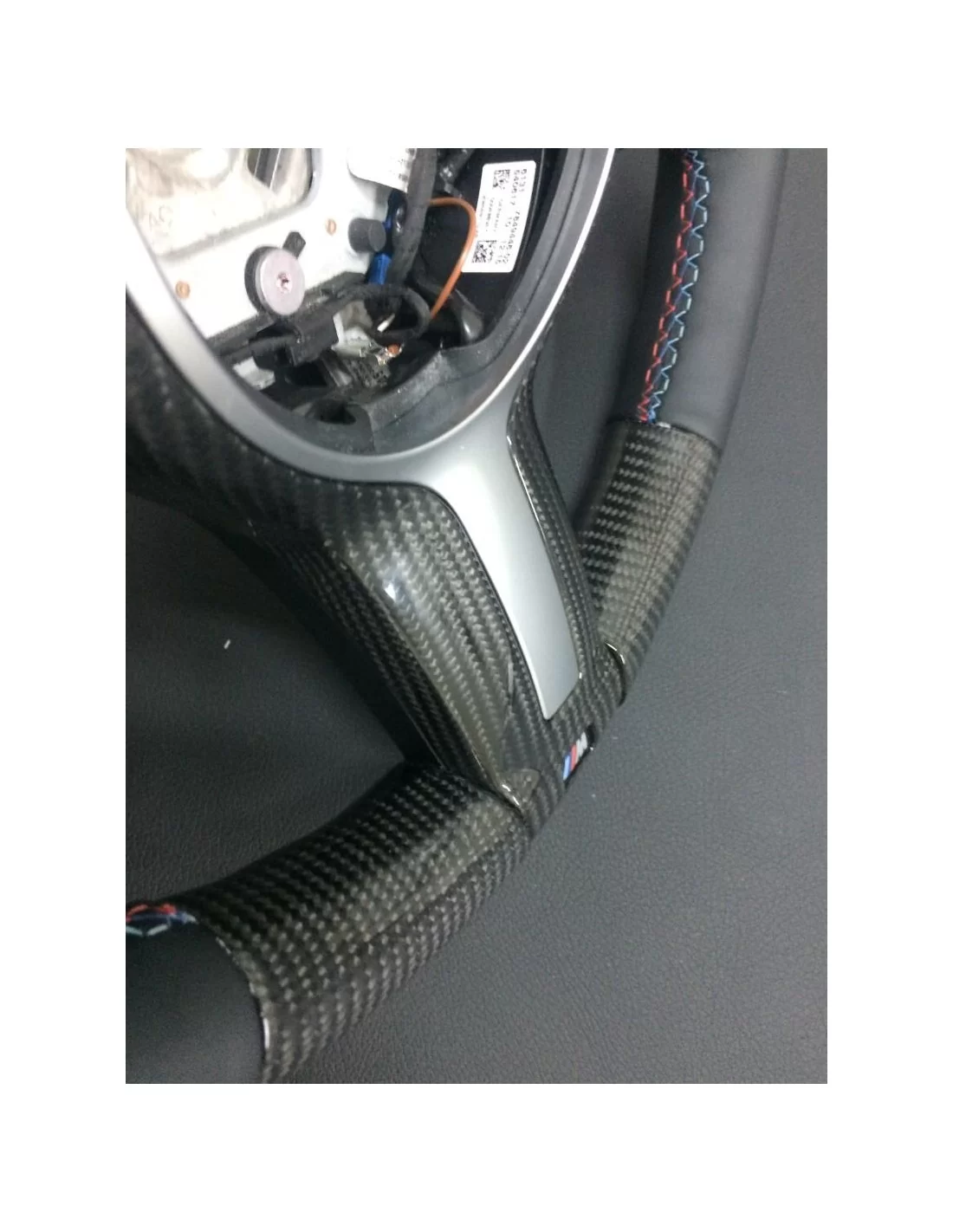  - Volante - BMW F30 F31 F32 F35 F15 X5 F16 X6 F20 Volante in pelle di carbonio - 8 - Elevate la vostra esperienza di guida con 