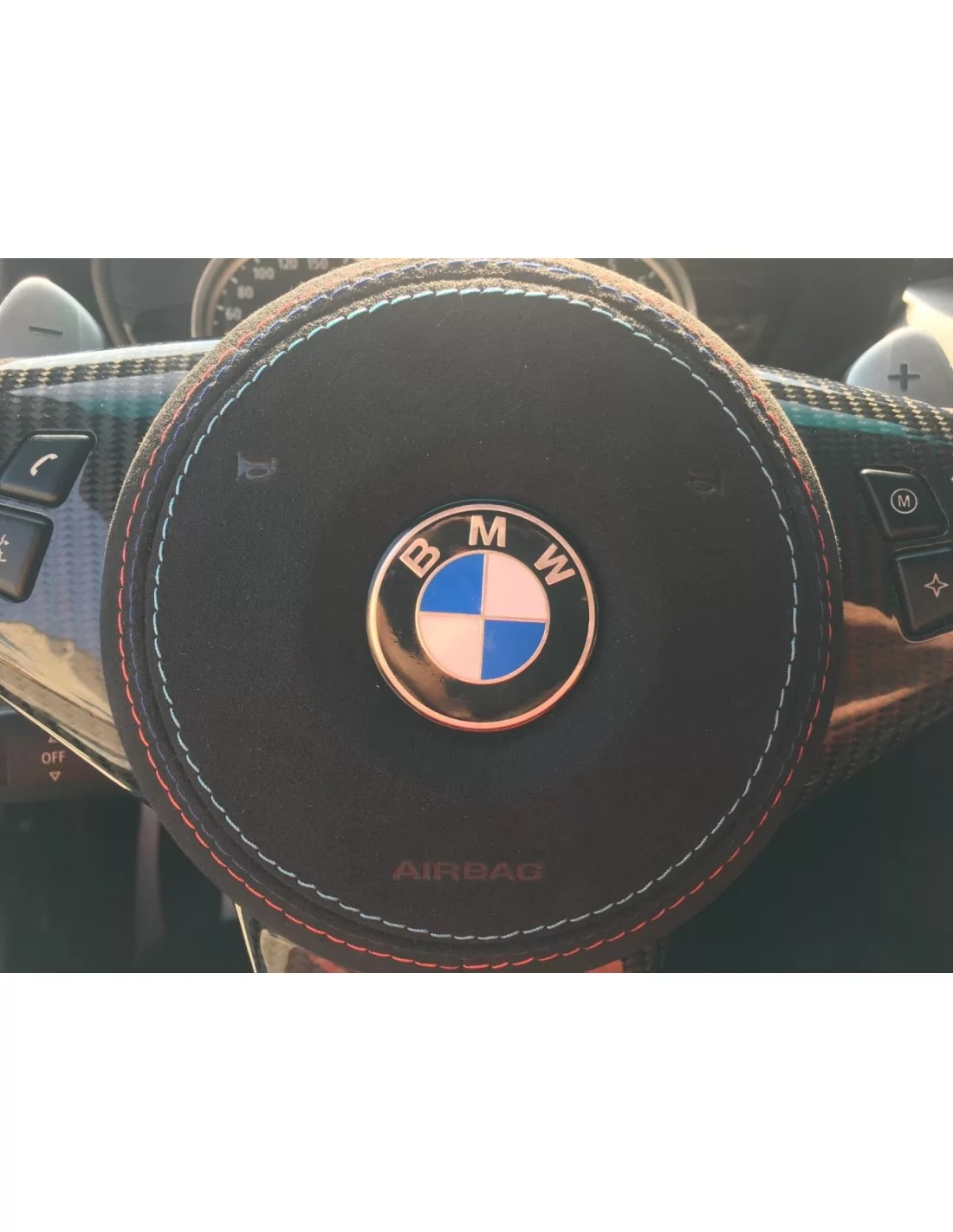 - Steering Wheels - BMW M6 E63 M5 E60 Ratt Carbon Alcantara - 7 - Uppgradera till BMW M6 E63 M5 E60 Ratt Carbon Alcantara på Tu - Steering Wheels - BMW M6 E63 M5 E60 Ratt Carbon Alcantara - 7 - Uppgradera till BMW M6 E63 M5 E60 Ratt Carbon Alcantara på Tu