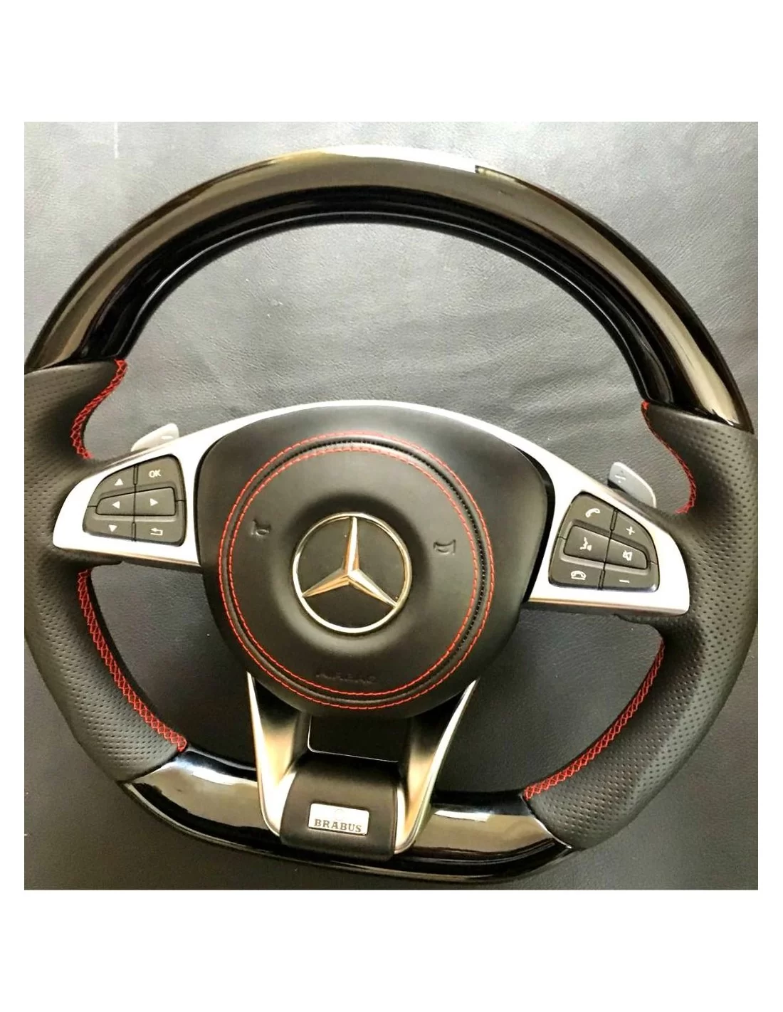 - Steering Wheels - Mercedes-Benz GLE GLC GLS C CLA W205 W166 X166 Stuurwiel Piano Black Leer - 2 - Mercedes-Benz GLE GLC GLS C - Steering Wheels - Mercedes-Benz GLE GLC GLS C CLA W205 W166 X166 Stuurwiel Piano Black Leer - 2 - Mercedes-Benz GLE GLC GLS C