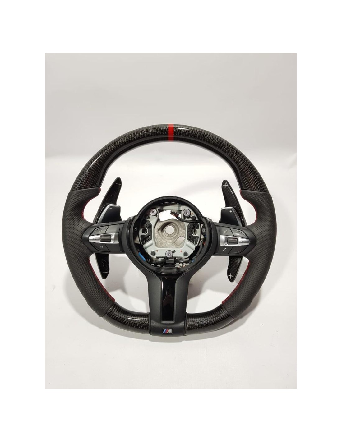  - Steering Wheels - Кермо BMW F30 F20 X5 F15 X6 F16 Карбонова шкіра - 1 - Оновіть свій BMW F30 F20 X5 F15 X6 F16 кермом з карбо