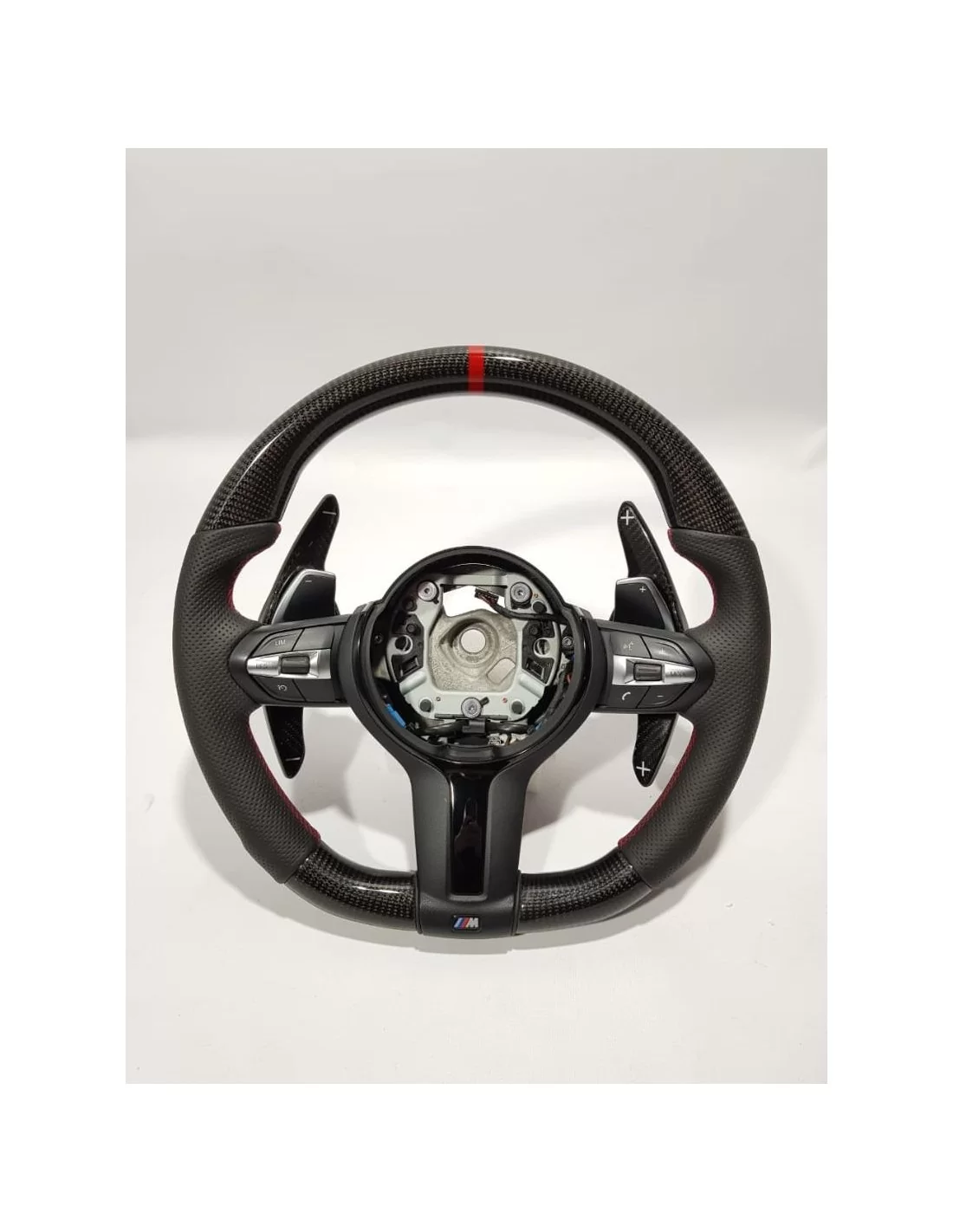  - Steering Wheels - 宝马 F30 F20 X5 F15 X6 F16 碳皮方向盘 - 1 - 为您的 BMW F30 F20 X5 F15 X6 F16 升级碳纤维真皮方向盘，打造时尚外观，提升驾驶体验！✔️⚡️