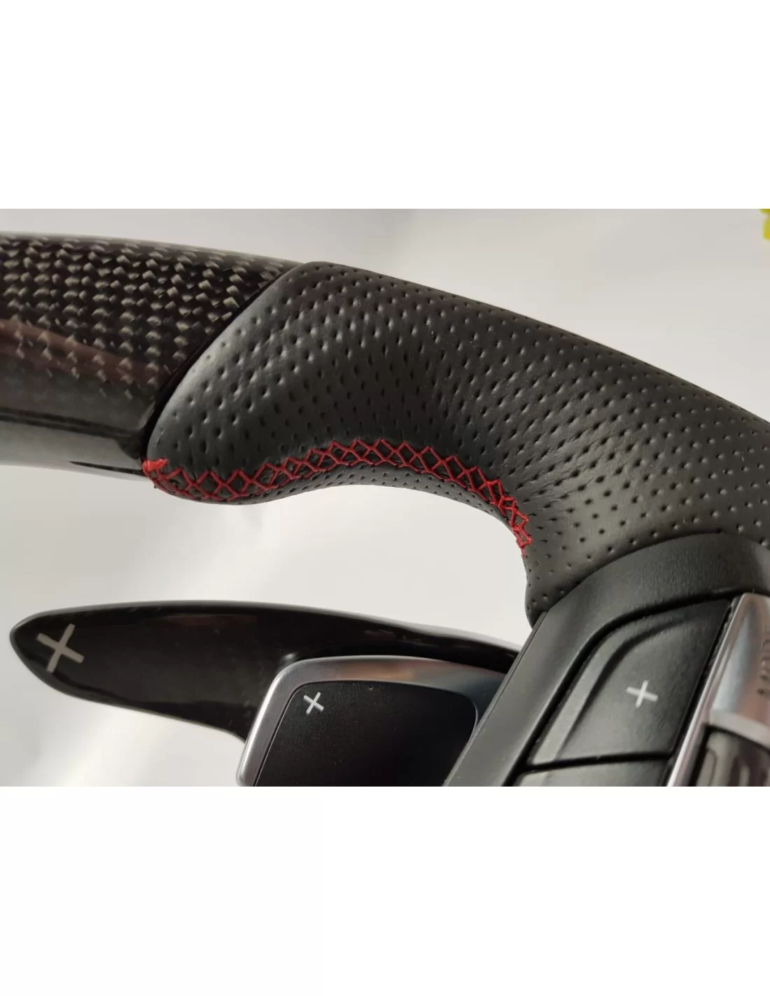 - Steering Wheels - 宝马 F30 F20 X5 F15 X6 F16 碳皮方向盘 - 6 - 为您的 BMW F30 F20 X5 F15 X6 F16 升级碳纤维真皮方向盘，打造时尚外观，提升驾驶体验！✔️⚡️