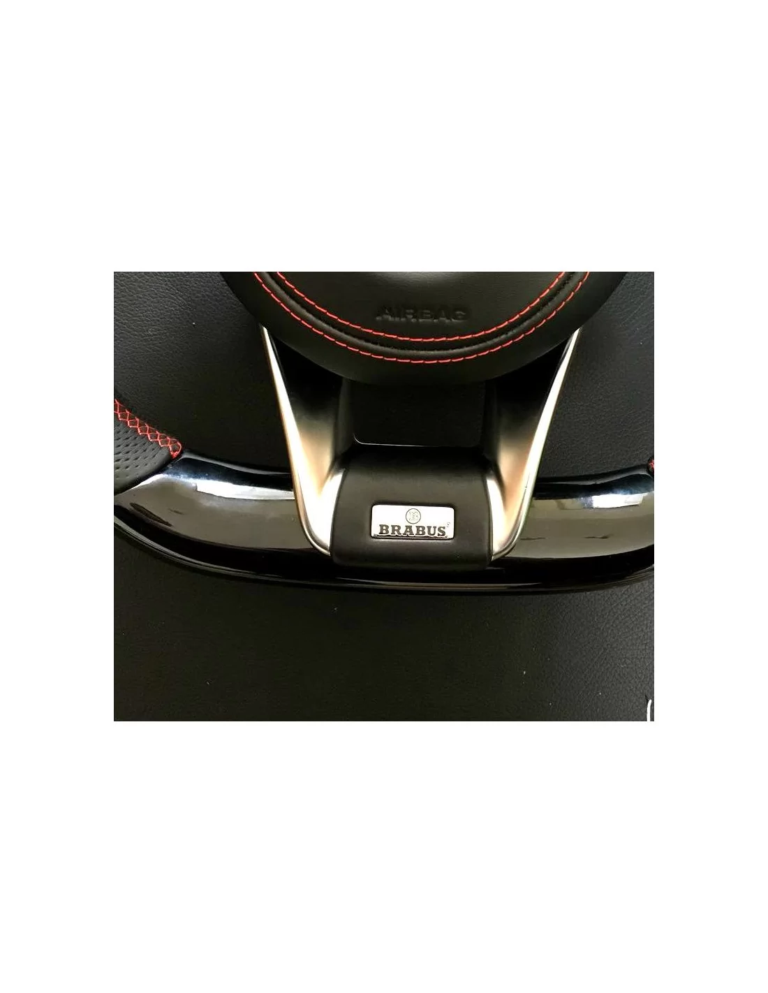  - Volant - Mercedes-Benz GLE GLC GLS C CLA W205 W166 X166 Volant Cuir Noir Piano - 4 - Achetez le volant Mercedes-Benz GLE GLC 