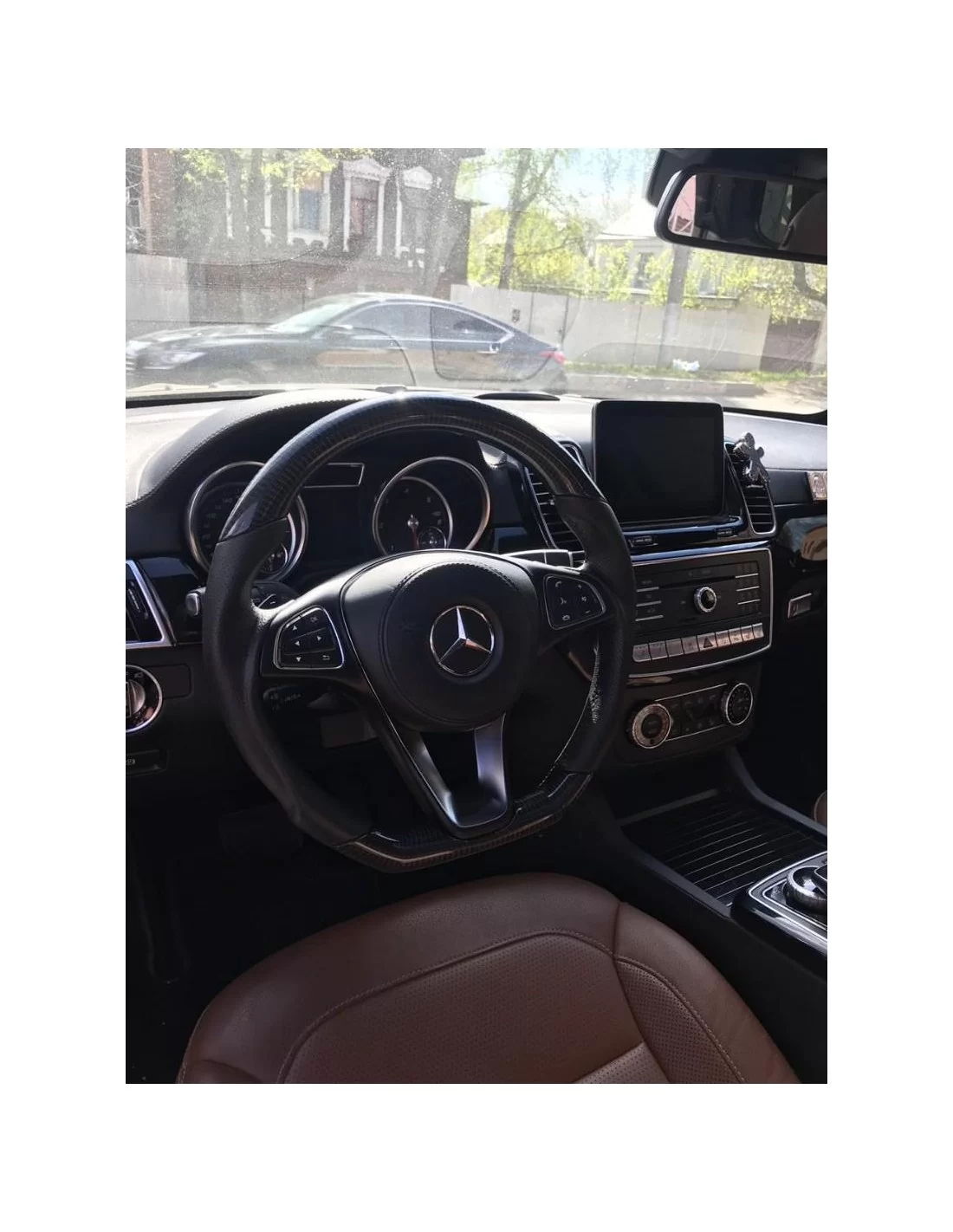  - Steering Wheels - 梅赛德斯-奔驰 GLE GLC GLS C CLA W205 W292 X166 钢琴黑真皮方向盘 - 1 - 钢琴黑真皮GLE GLC GLS方向盘为您的梅赛德斯-奔驰增光添彩。体验豪华与舒适--立即订购！✔️✖