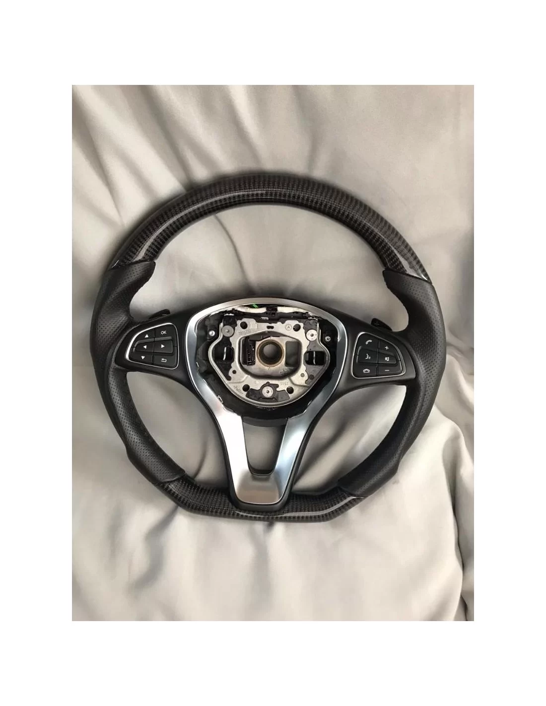 - Steering Wheels - Kierownica Mercedes-Benz GLE GLC GLS C CLA W205 W292 X166 w kolorze fortepianowej czerni ze skórą - 2 - Kie - Steering Wheels - Kierownica Mercedes-Benz GLE GLC GLS C CLA W205 W292 X166 w kolorze fortepianowej czerni ze skórą - 2 - Kie