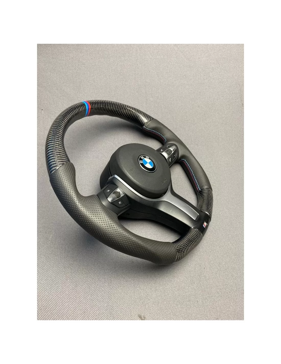  - Steering Wheels - BMW F30 F20 F22 F32 F33 X5 F15 X6 F16 Stuur Carbon Leder - 4 - Verfraai je BMW F30 F20 F22 F32 X5 F15 X6 F1