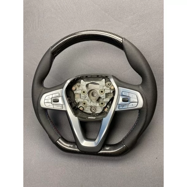  - Steering Wheels - BMW G30 G20 2003-2007 ステアリング・ホイール カーボン・レザー - 1 - Steering Wheels BMW G30 G20 2003-2007 ステアリング・ホイール カーボン・レザー