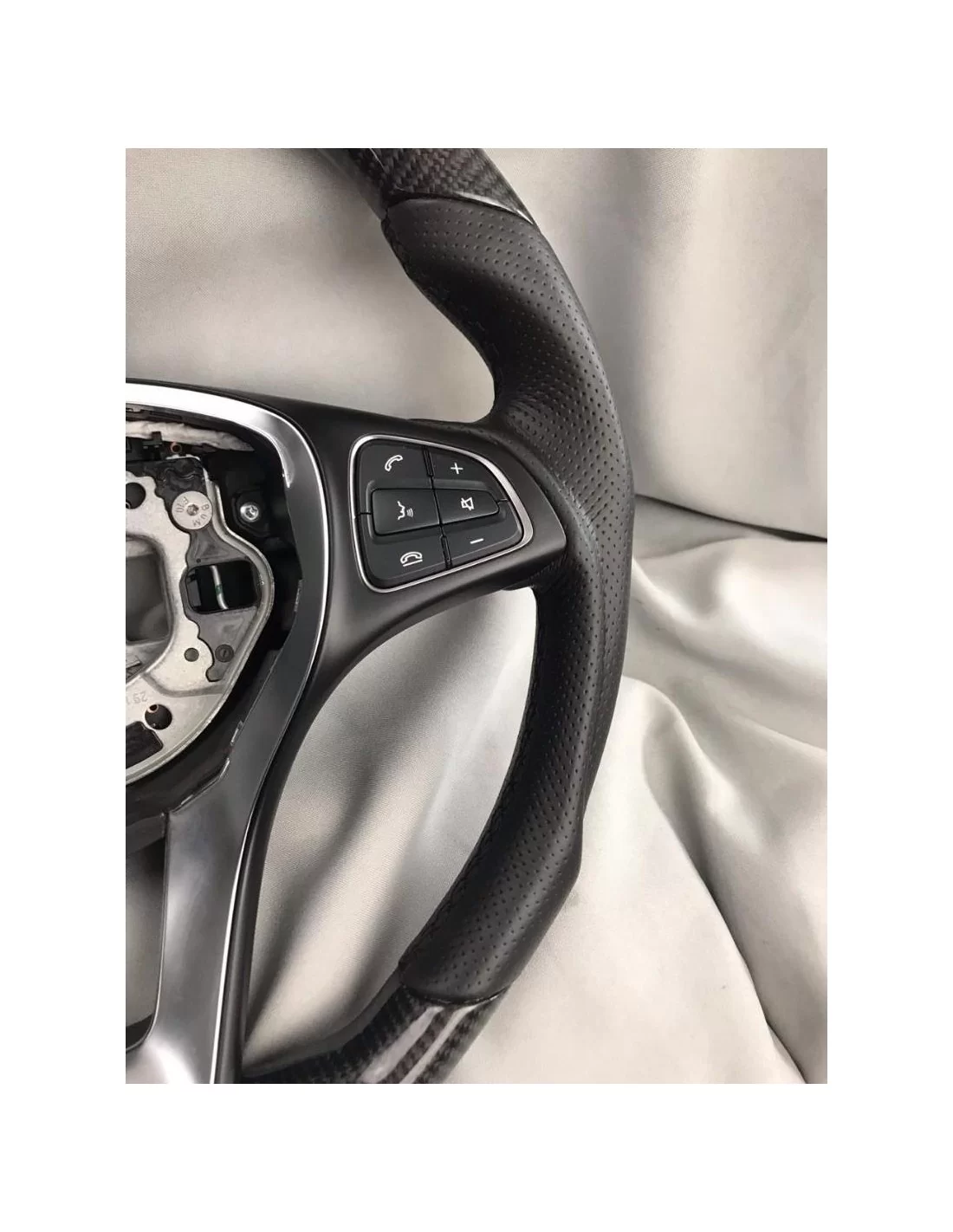  - Steering Wheels - 梅赛德斯-奔驰 GLE GLC GLS C CLA W205 W292 X166 钢琴黑真皮方向盘 - 4 - 钢琴黑真皮GLE GLC GLS方向盘为您的梅赛德斯-奔驰增光添彩。体验豪华与舒适--立即订购！✔️✖