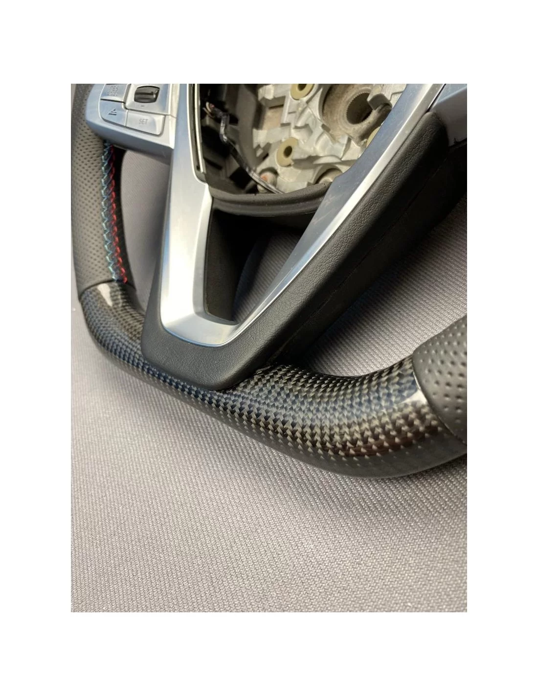  - Steering Wheels - Кермо BMW G30 G20 2003-2007 Карбонова шкіра - 5 - Купуйте карбонову шкіру керма BMW G30 G20 2003-2007 на Tu
