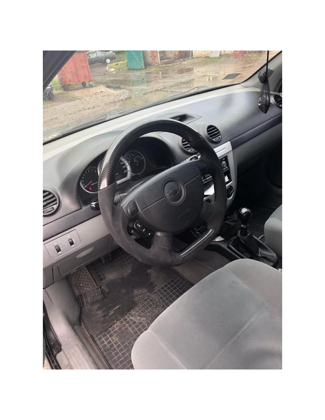  - Steering Wheels - Kierownica Chevrolet Lacetti 2006 Carbon Alcantara - 8 - Kierownica Chevrolet Lacetti 2006 Carbon Alcantara