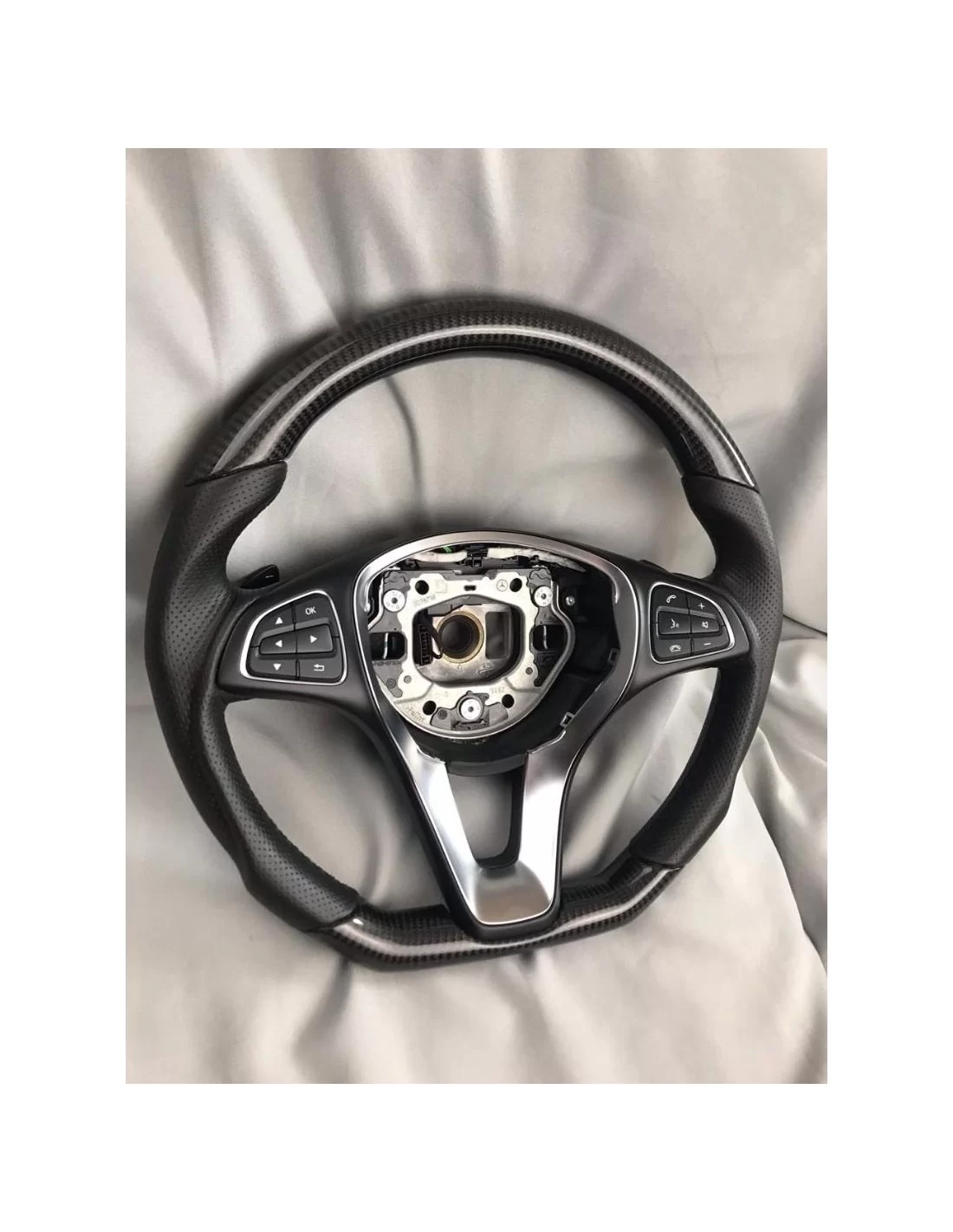  - Steering Wheels - 梅赛德斯-奔驰 GLE GLC GLS C CLA W205 W292 X166 钢琴黑真皮方向盘 - 6 - 钢琴黑真皮GLE GLC GLS方向盘为您的梅赛德斯-奔驰增光添彩。体验豪华与舒适--立即订购！✔️✖