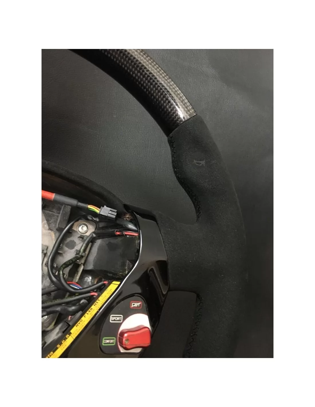  - Steering Wheels - Kierownica Ferrari 458 Carbon Alcantara - 8 - Kierownica Ferrari 458 Carbon Alcantara