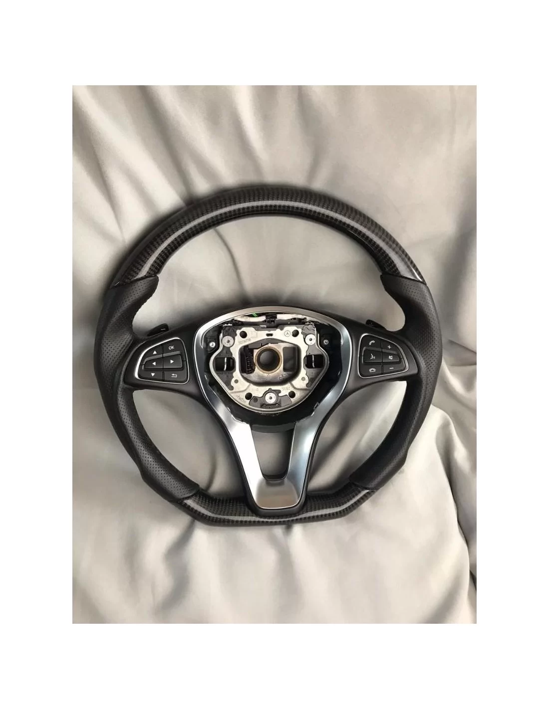  - Steering Wheels - 梅赛德斯-奔驰 GLE GLC GLS C CLA W205 W292 X166 钢琴黑真皮方向盘 - 9 - 钢琴黑真皮GLE GLC GLS方向盘为您的梅赛德斯-奔驰增光添彩。体验豪华与舒适--立即订购！✔️✖