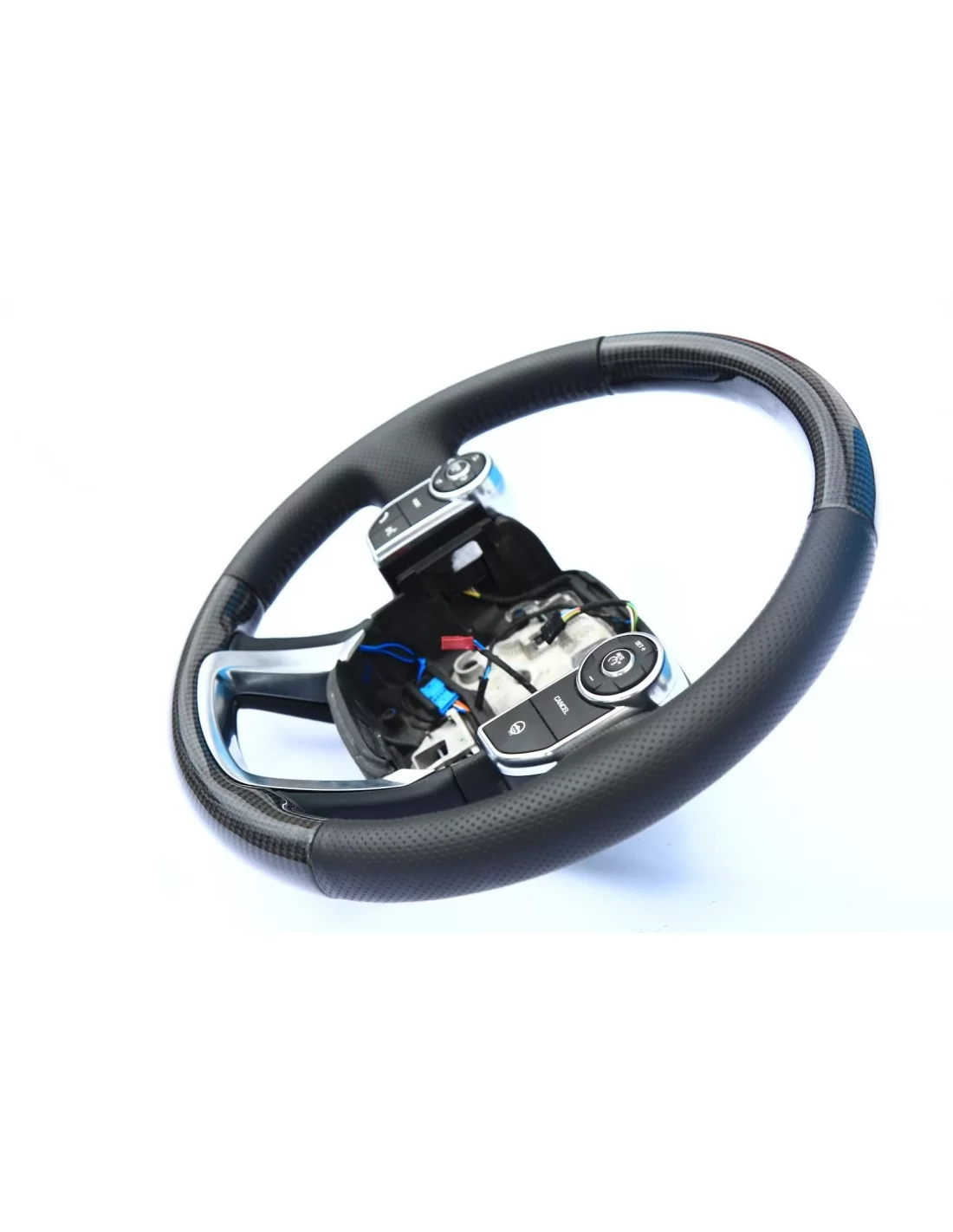 - Steering Wheels - Range Rover Sport Stuur Carbon Leer - 6 - Verhoog uw rijervaring met het carbon lederen stuurwiel van de Ra - Steering Wheels - Range Rover Sport Stuur Carbon Leer - 6 - Verhoog uw rijervaring met het carbon lederen stuurwiel van de Ra