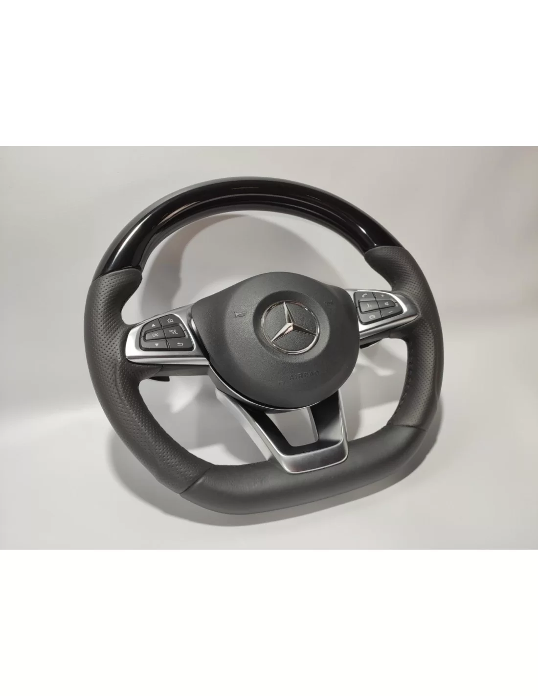  - Lenkräder - Mercedes-Benz GLE GLC GLS C CLA W205 W166 X166 Lenkrad Schwarzes Klavierleder - 3 - Mercedes-Benz GLE GLC GLS C C