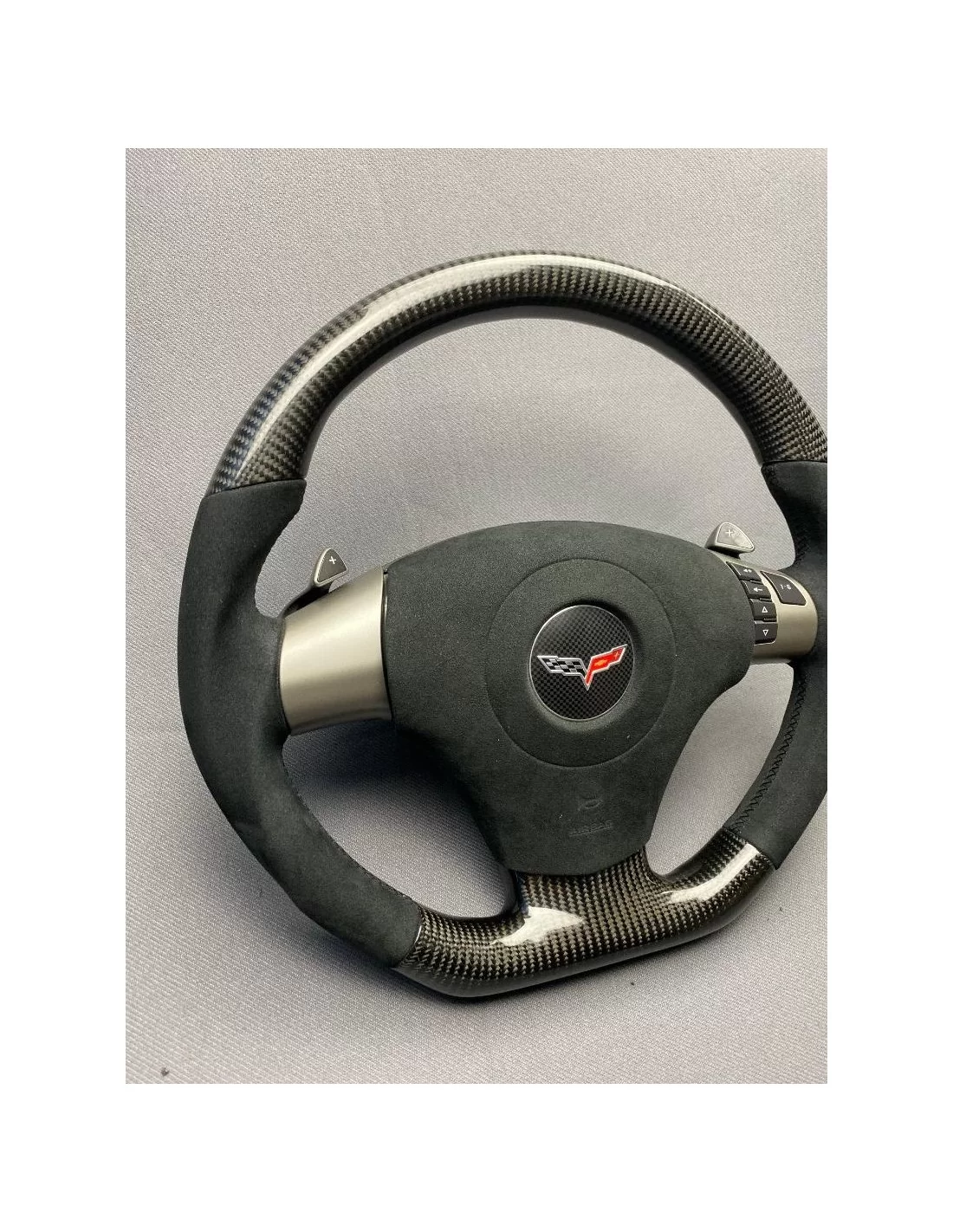 - Lenkräder - Chevrolet Corvette С6 Lenkrad Carbon Alcantara - 12 - Verändern Sie Ihr Fahrerlebnis mit dem Chevrolet Corvette C - Lenkräder - Chevrolet Corvette С6 Lenkrad Carbon Alcantara - 12 - Verändern Sie Ihr Fahrerlebnis mit dem Chevrolet Corvette C
