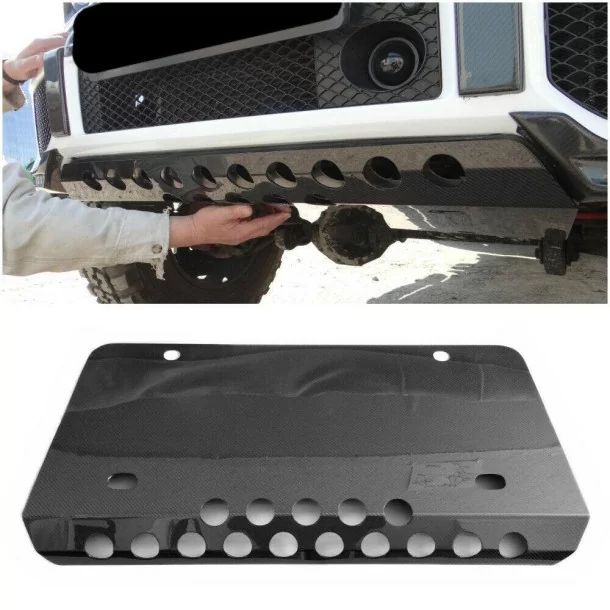  - Mercedes Benz - Piastra di protezione anteriore in fibra di carbonio (Engine Guard) per Mercedes-Benz Classe G W463 - 1 - Pro