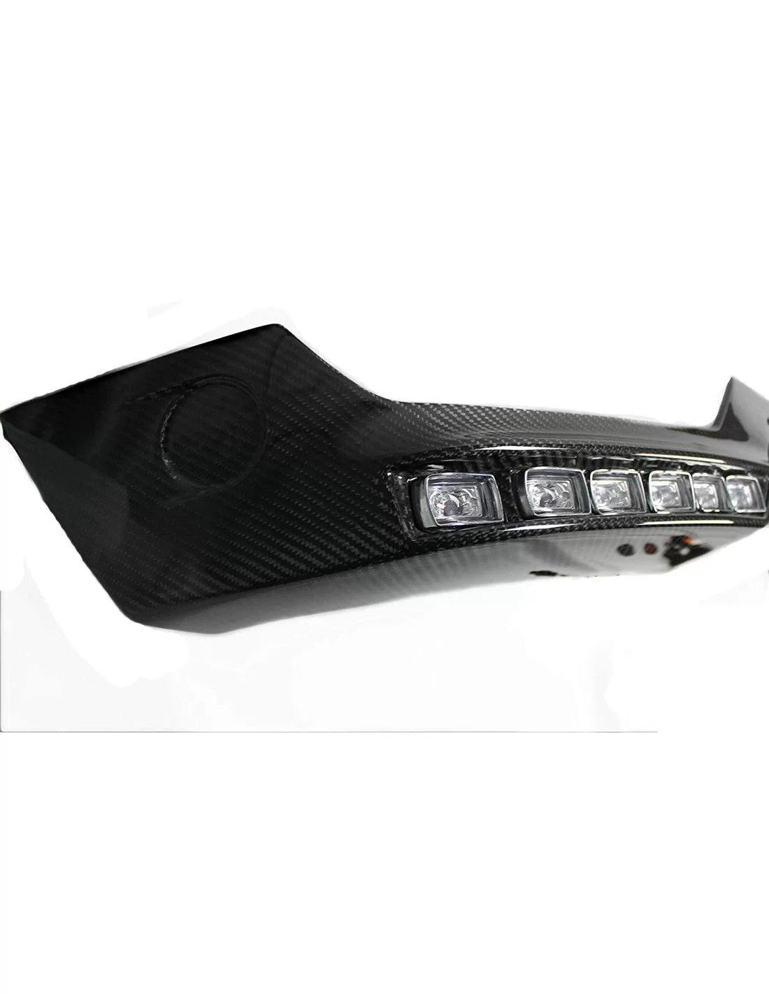  - Mercedes Benz - Spoiler przedniego zderzaka AMG z włókna węglowego z diodami LED dla Mercedes-Benz Klasy G W463 - 4 - Ulepsz 