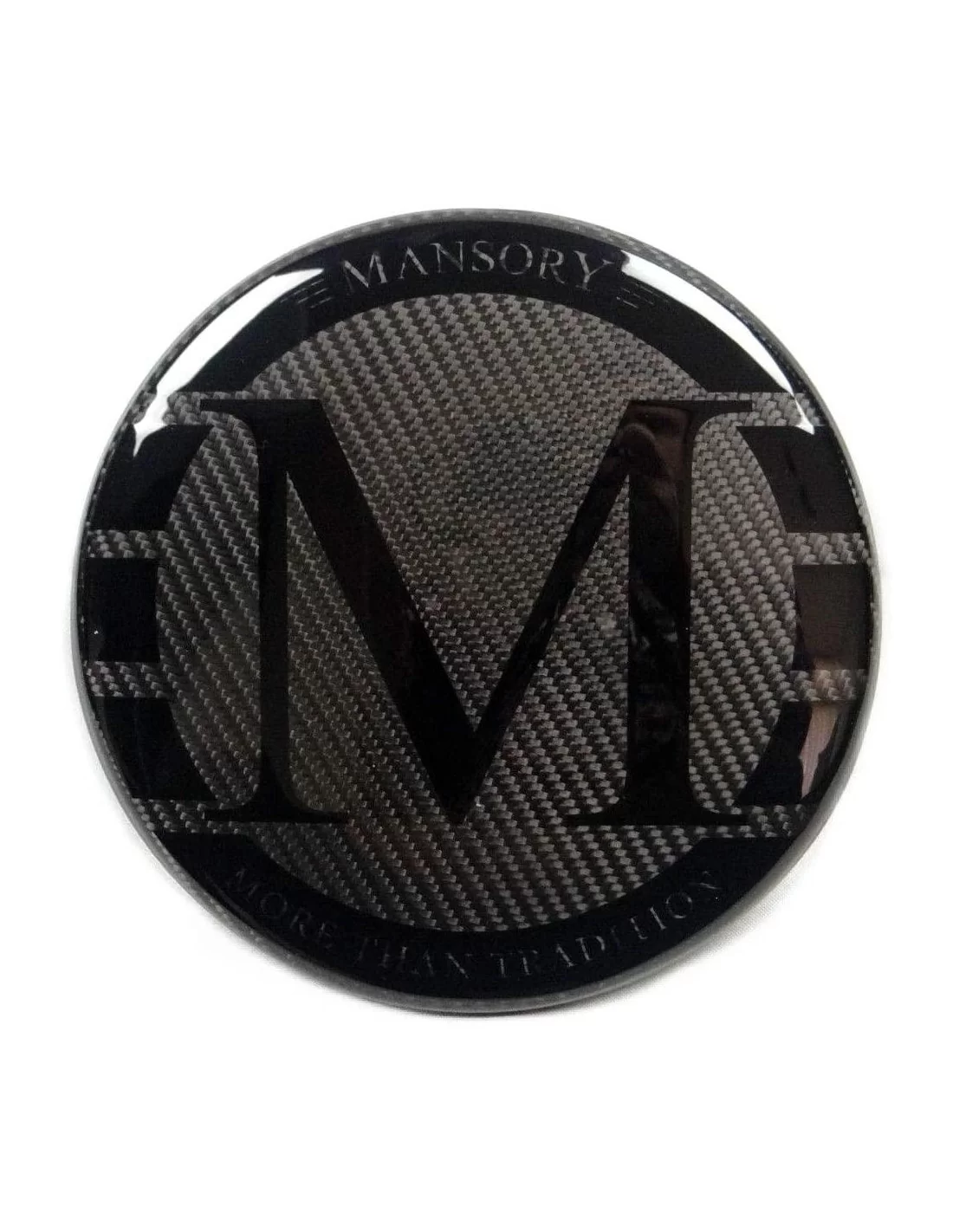  - Logos & Emblems - 用于梅赛德斯-奔驰 G 级旅行车 W463 的碳纤维 Mansory 前格栅徽章徽标 - 3 - 时尚的 Carbon Mansory 前格栅徽章徽标可提升您的梅赛德斯-奔驰 W463 的档次，完美打造精致外观！✂
