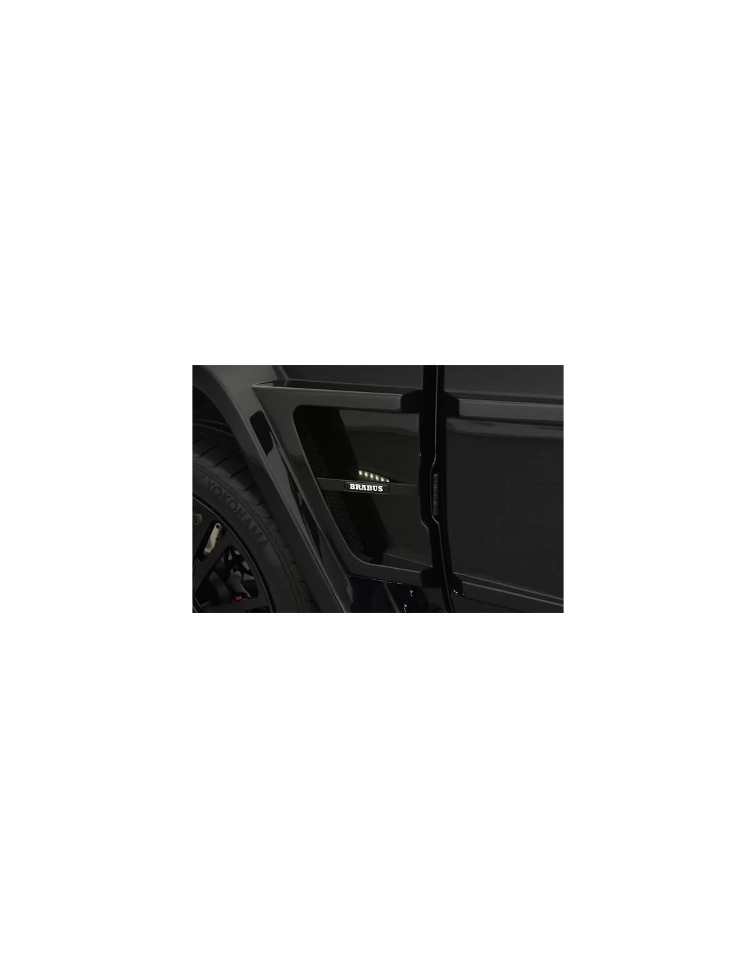 - Logos & Emblems - Carbon fiber Brabus Widestar led illuminated fenders side insertions Mercedes G-Class W463 - 4 - Enhance yo - Logos & Emblems - Carbon fiber Brabus Widestar led illuminated fenders side insertions Mercedes G-Class W463 - 4 - Enhance yo