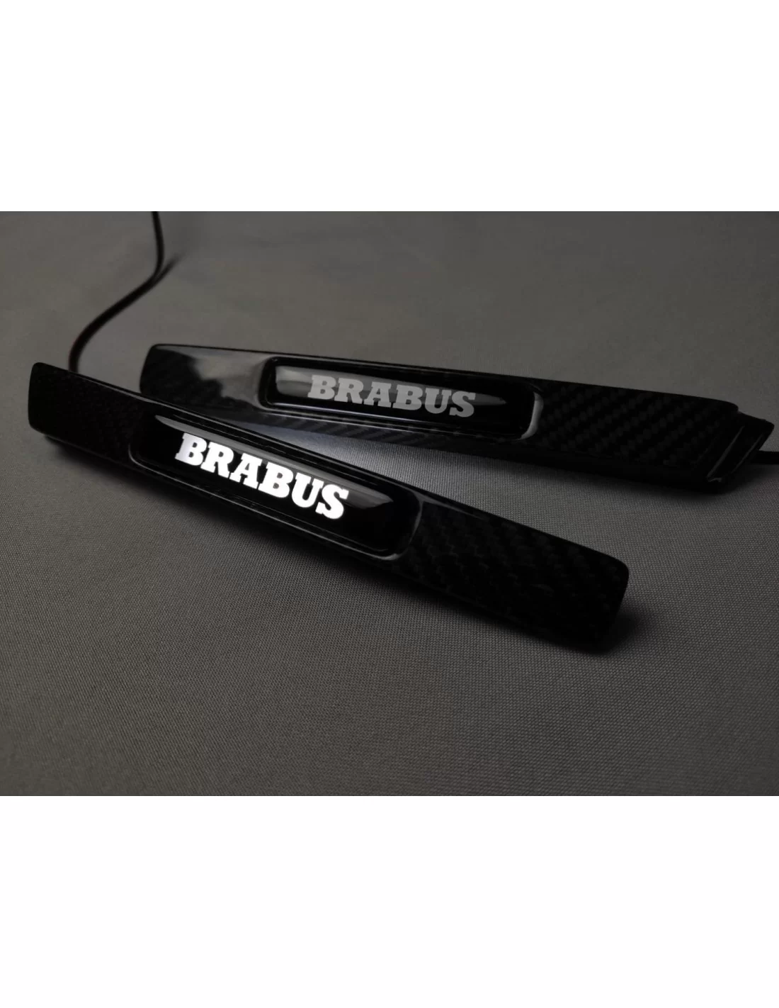 - Logos & Emblems - Carbon fiber Brabus Widestar led illuminated fenders side insertions Mercedes G-Class W463 - 8 - Enhance yo - Logos & Emblems - Carbon fiber Brabus Widestar led illuminated fenders side insertions Mercedes G-Class W463 - 8 - Enhance yo