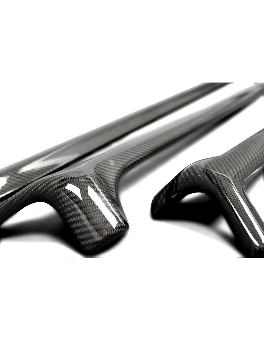 - Mercedes Benz - Telaio del finestrino anteriore in fibra di carbonio Coperture (montante A) per Mercedes-Benz Classe G W463 -  - Mercedes Benz - Telaio del finestrino anteriore in fibra di carbonio Coperture (montante A) per Mercedes-Benz Classe G W463 -