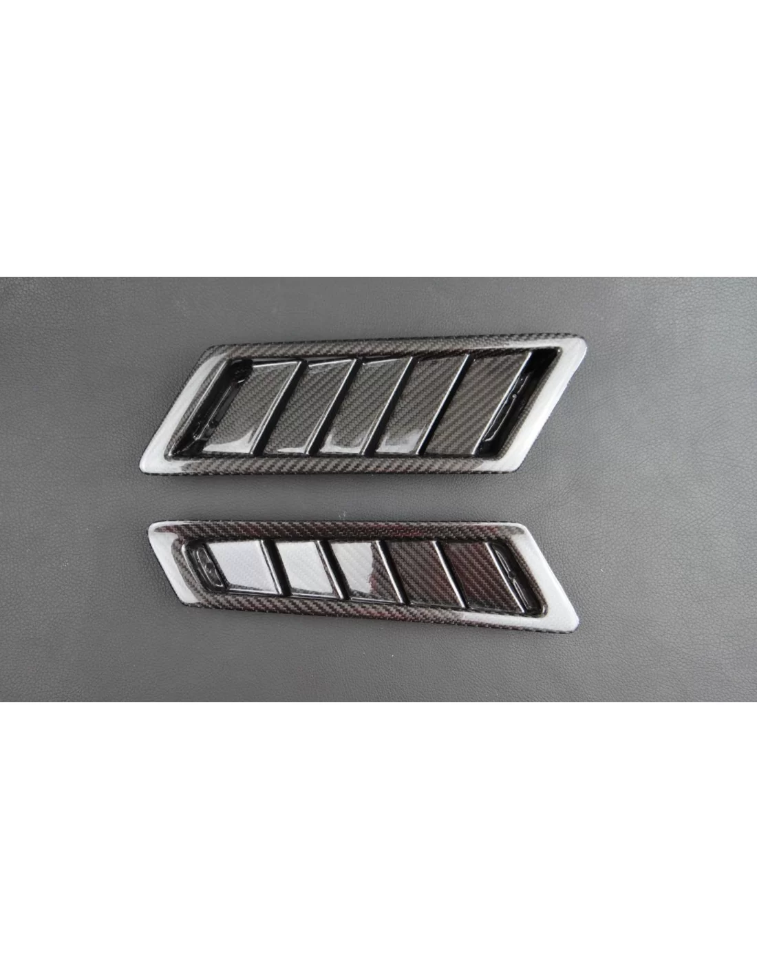Inserções laterais de fibra de carbono para para-lamas de entrada de ar para Mercedes W463 G-Wagon G63 G500 Mercedes-Benz, Merce Inserções laterais de fibra de carbono para para-lamas de entrada de ar para Mercedes W463 G-Wagon G63 G500 Mercedes-Benz, Merce