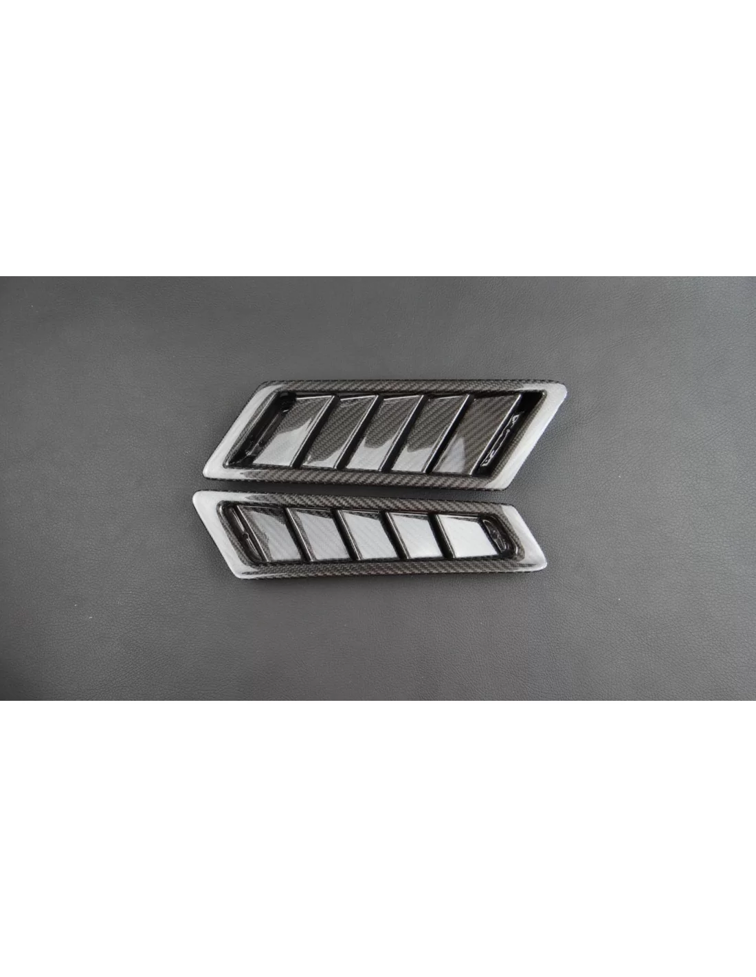 Fibra de carbono lateral de entrada de aire defensas inserciones para Mercedes W463 G-Wagon G63 G500 Mercedes Benz, G Class W463