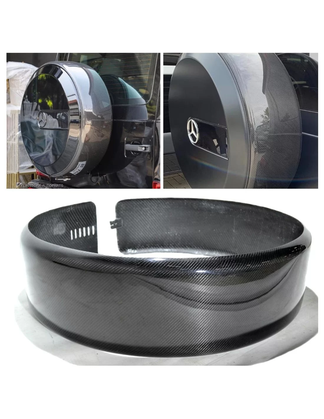 - Mercedes Benz - Kohlefaser Hinterrad-Reserveradabdeckung für Mercedes-Benz W463 G-Wagon bis 2007 - 1 - Veredeln Sie Ihren Mer - Mercedes Benz - Kohlefaser Hinterrad-Reserveradabdeckung für Mercedes-Benz W463 G-Wagon bis 2007 - 1 - Veredeln Sie Ihren Mer
