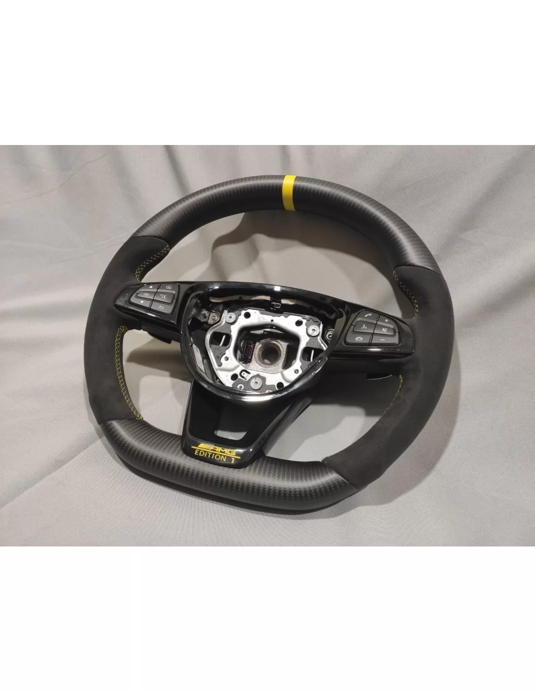  - Steering Wheels - Mercedes-Benz GLE GLC GLS C CLA W205 W166 X166 Stuur AMG Edition 1 One - 3 - Mercedes-Benz GLE GLC GLS C CL