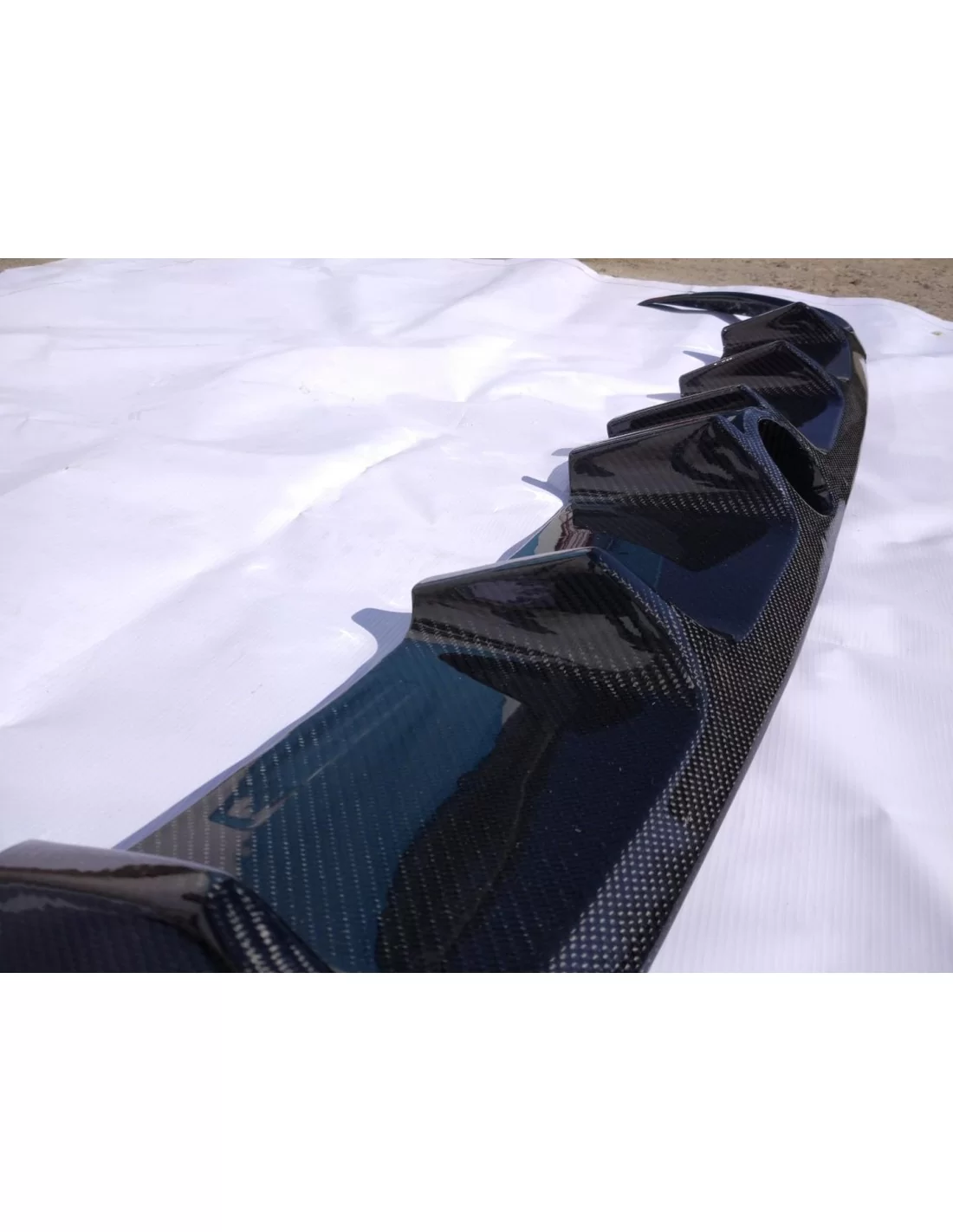  - Mercedes Benz - Mercedes-Benz Classe CLS W219 Diffusore paraurti posteriore in carbonio - 9 - Migliorate la vostra Mercedes C