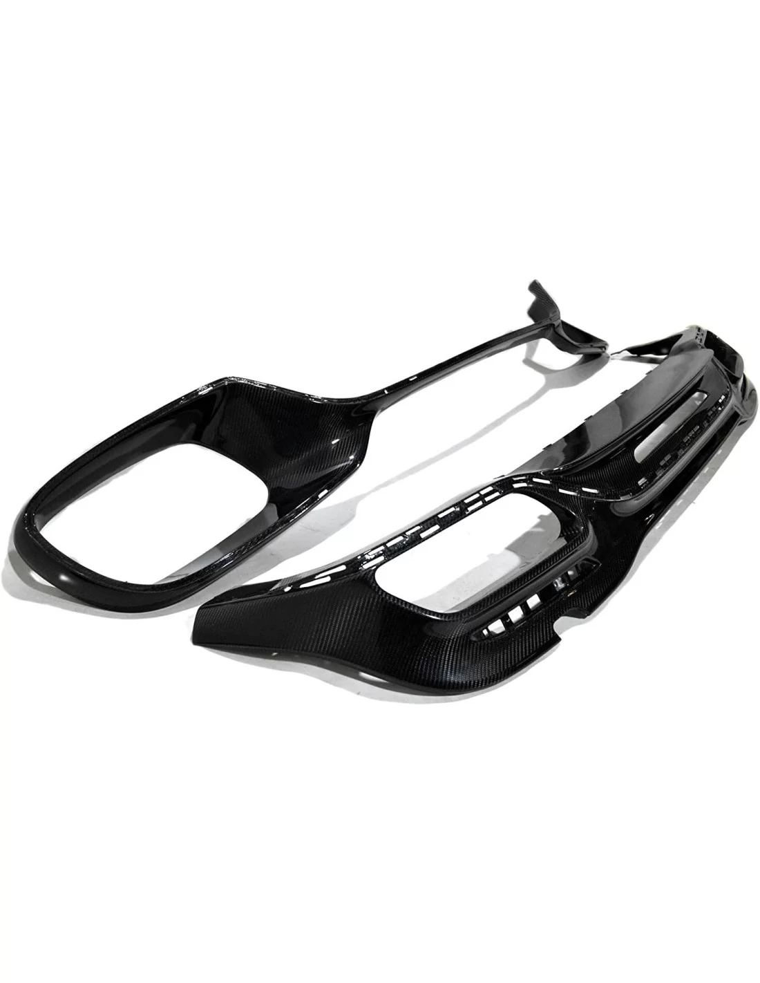  - Mercedes-Benz - Mercedes-Benz S-klass W222 Facelift Carbon bakre främre stötfångare diffusorer läppsats - 4 - Köp Mercedes W2