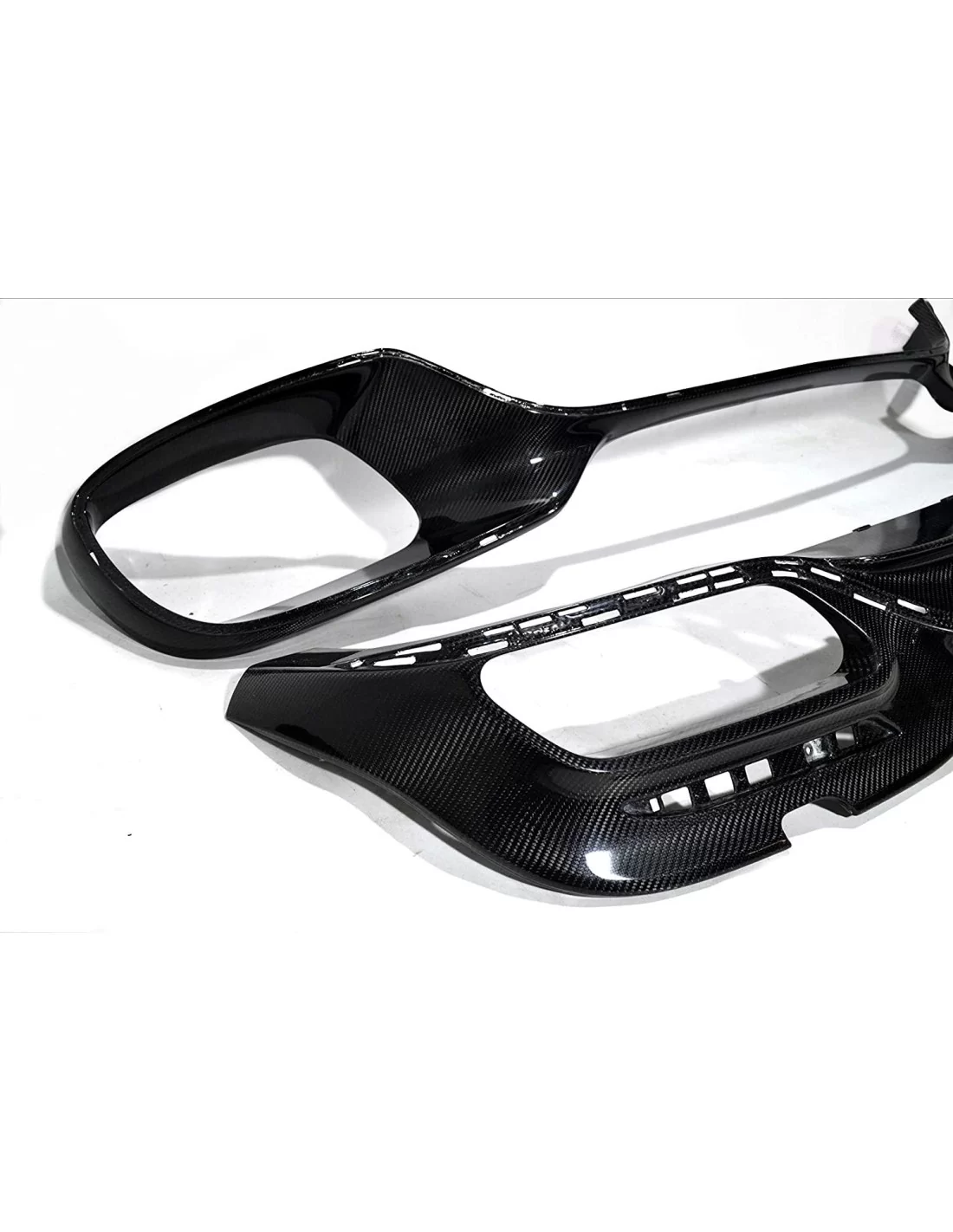  - Mercedes-Benz - Mercedes-Benz S-klass W222 Facelift Carbon bakre främre stötfångare diffusorer läppsats - 6 - Köp Mercedes W2