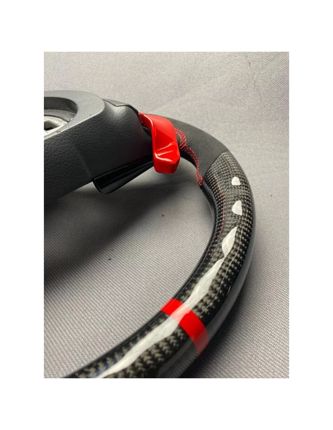 - Steering Wheels - BMW E60 E63 E61 Steering Wheel Carbon Alcantara - 4 - Upgrade your driving experience with the BMW E60 E63 - Steering Wheels - BMW E60 E63 E61 Steering Wheel Carbon Alcantara - 4 - Upgrade your driving experience with the BMW E60 E63