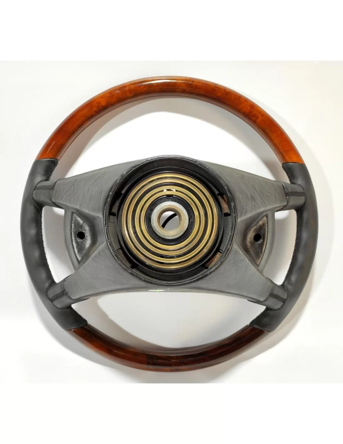  - Steering Wheels - Mercedes-Benz W126 S126 W124 W201 Original Wooden Steering Wheel - 6 - Buy Mercedes-Benz W126 S126 W124 W20