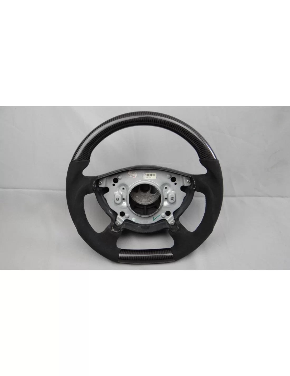  - Steering Wheels - メルセデスベンツ G CLK E CLS クラス W209 W211 W219 W463 ステアリング ホイール カーボン アルカンターラ - 5 - Steering Wheels メルセデスベンツ G CLK 