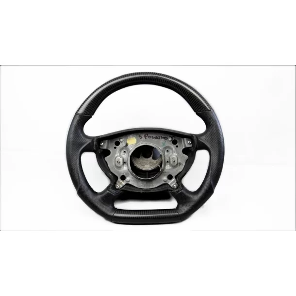  - Steering Wheels - Mercedes-Benz G CLK E CLS Klass W209 W211 W219 W463 Ratt i kolfiberläder - 1 - Förhöj din Mercedes-Benz med