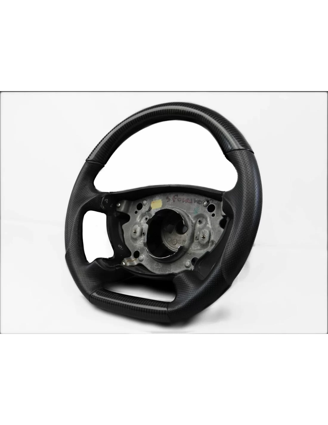  - Steering Wheels - Mercedes-Benz G CLK E CLS Klass W209 W211 W219 W463 Ratt i kolfiberläder - 4 - Förhöj din Mercedes-Benz med